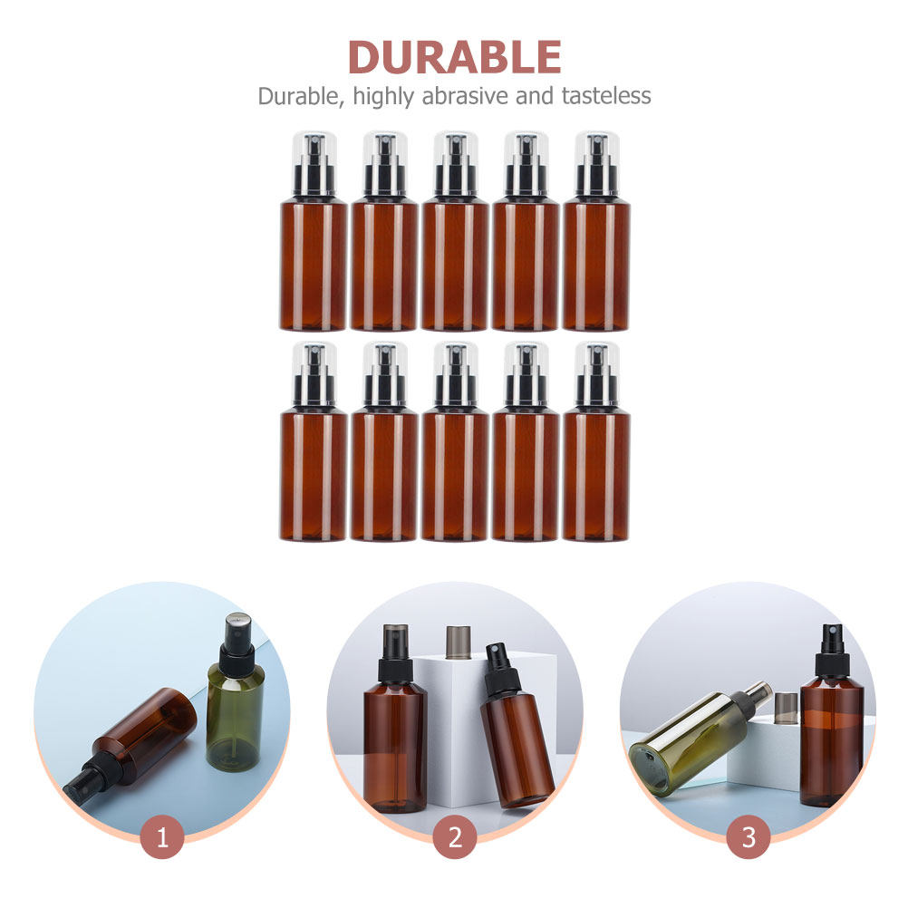 Misting Bottle Fine - 10個入りポータブルスプレーボトル 軽量で再利用可能、漏れ防止、細かいミストを噴射するボトル、旅行やガーデニング、消毒に最適