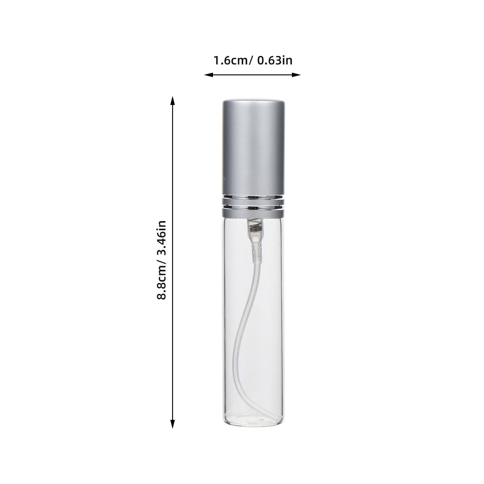 6個入り、高級感のある携帯用香水スプレーボトル。軽量で漏れに - Misting Bottle Fine のレビューと価格