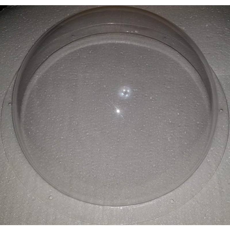 プラスチック半球アクリルドーム - 透明、10mm幅のフラン - Plastic Dome Clear のレビューと価格