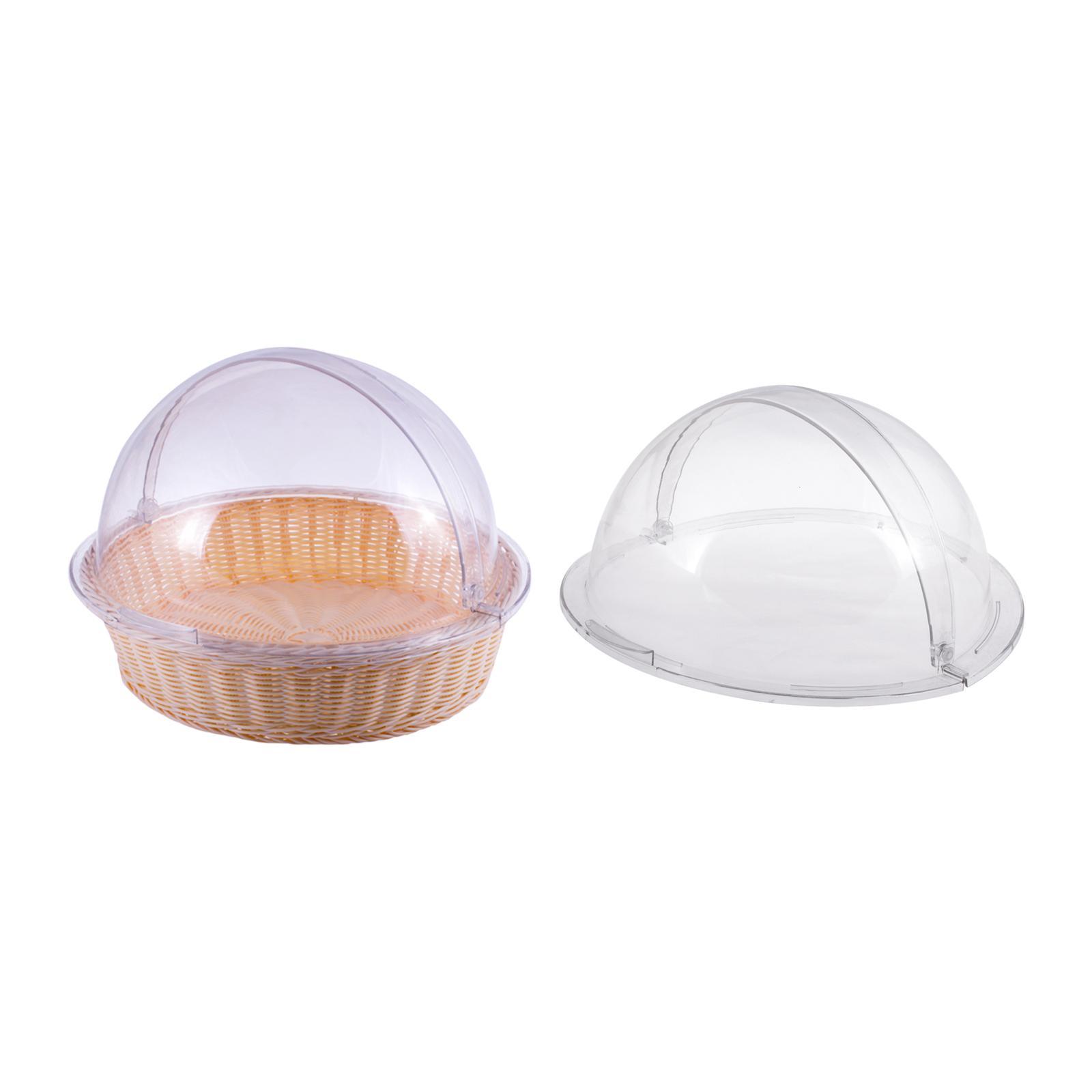 クリアケーキカバー 実用的な携帯用プラッターリッド フードサ - Plastic Dome Clear のレビューと価格