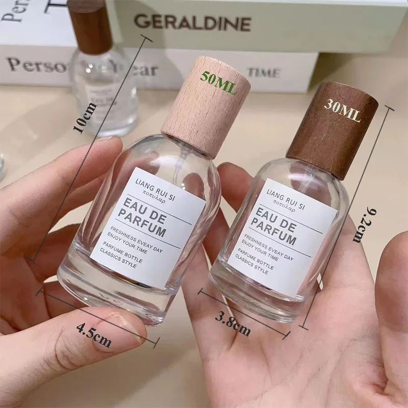 30/50 ミリリットルガラス香水瓶スプレーボトル木製キャッ - Misting Bottle Fine のレビューと価格